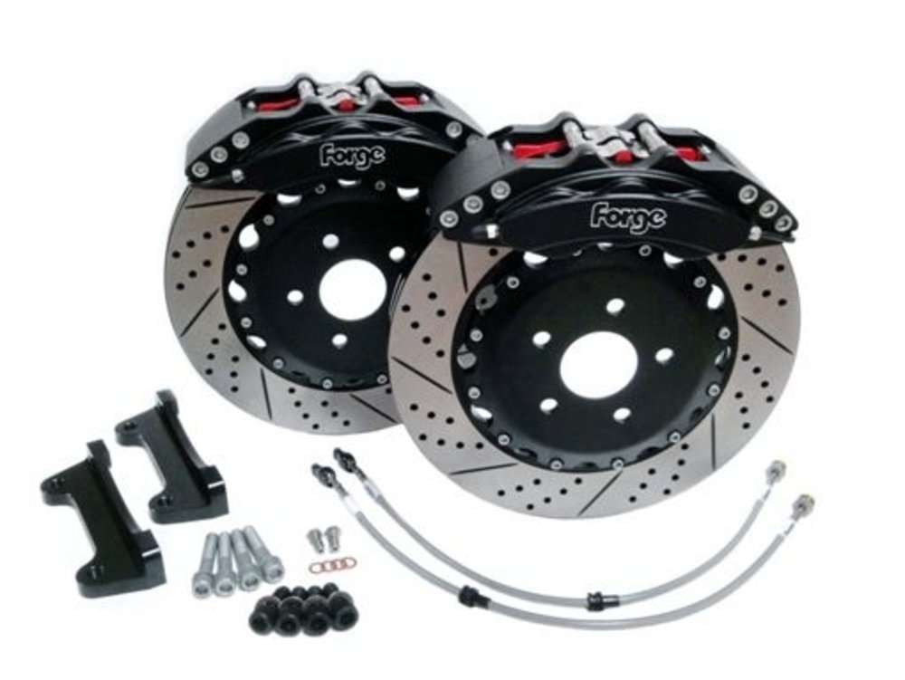 Audi A3 14 Twincharged Forge Brake Kit 330 X 32mm Discs 6 Pot Calipers