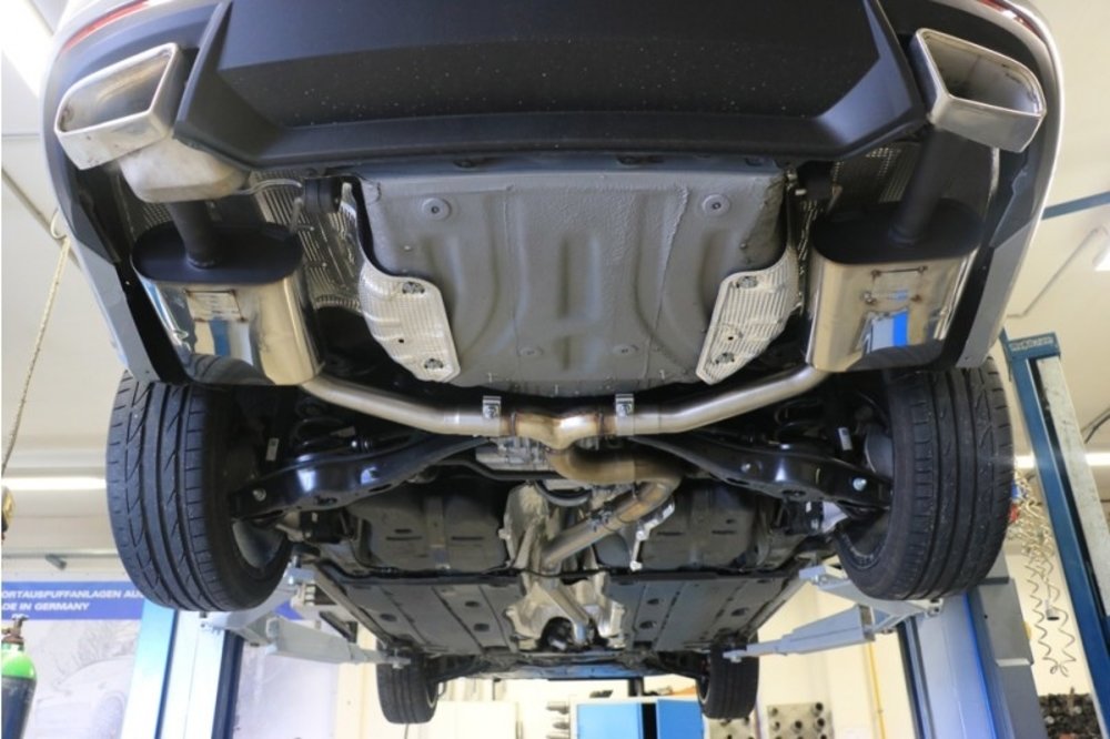 Skoda Octavia 5E 2.0l RS TDI 4x4 Fox Rear Exhaust SK062053 TLP
